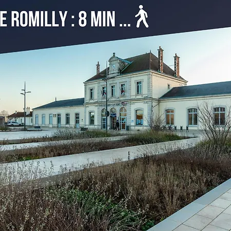 Le Perchoir Romillon Apartment Romilly-sur-Seine Exterior photo